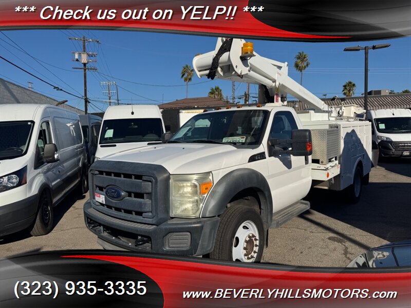 2012 FORD F-550 XL Super duty  Bucket Truck