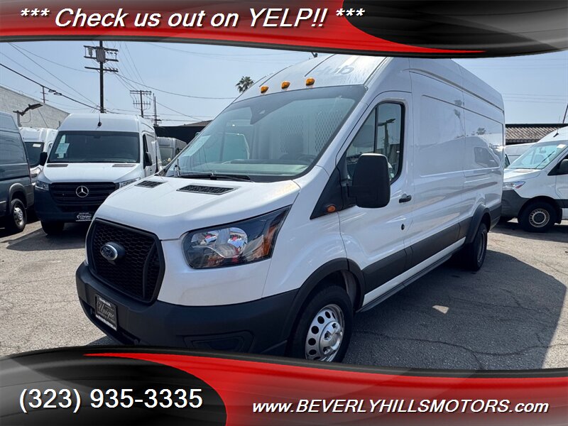 2023 Ford Transit 350 HD  High Roof Cargo ,Dual Rear Wheels, AWD,