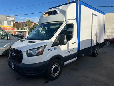 2023 Ford Transit 350   CHASSIS 156 " WHEELBASE  REFRIGERATED VAN BY THERMO KING - Photo 2 - Los Angeles, CA 90019