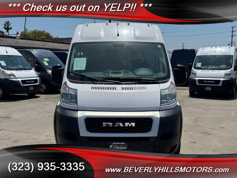 2021 RAM ProMaster 3500 159 WB  Extended High Roof Cargo