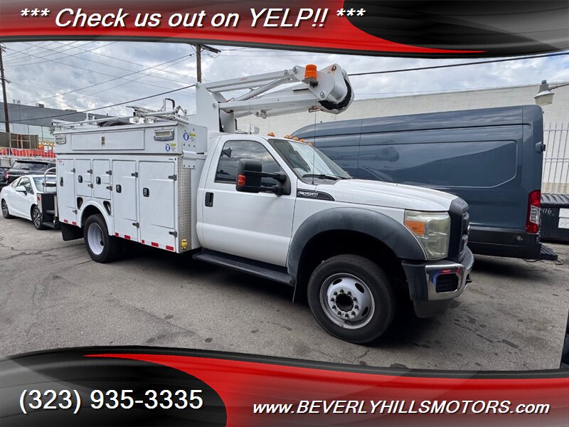 2013 FORD F-550 XL BUCKET TRUCK SUPER DUTY  BOOM TRUCK
