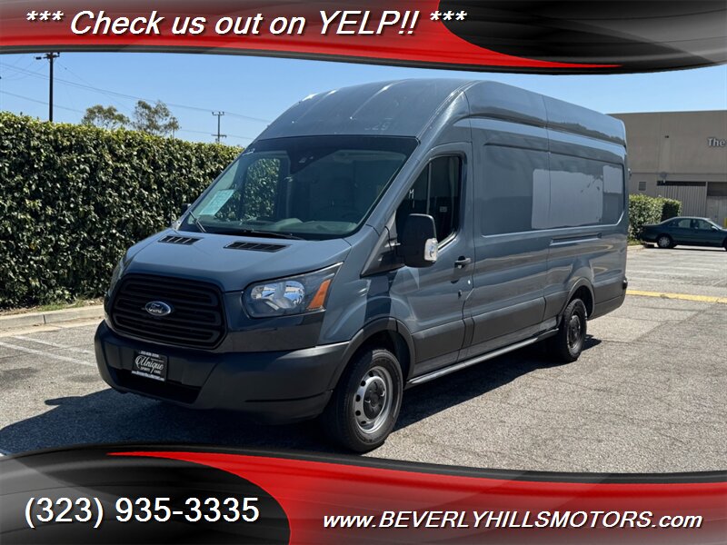 Stone Gray 2019 Ford Transit Cargo Van Rear-Wheel Drive Automatic