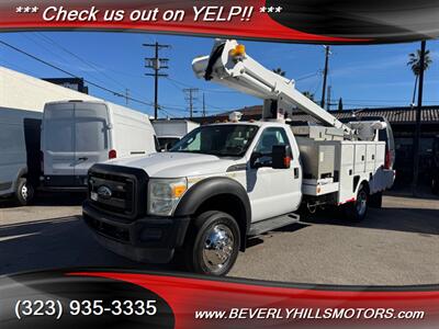2012 FORD F550 XL BUCKET TRUCK TK