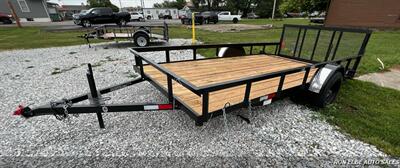 2023 L & O Manufacturing 14' Utility Trailer   - Photo 2 - Macomb, IL 61455