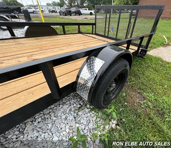 2023 L & O Manufacturing 14' Utility Trailer   - Photo 4 - Macomb, IL 61455