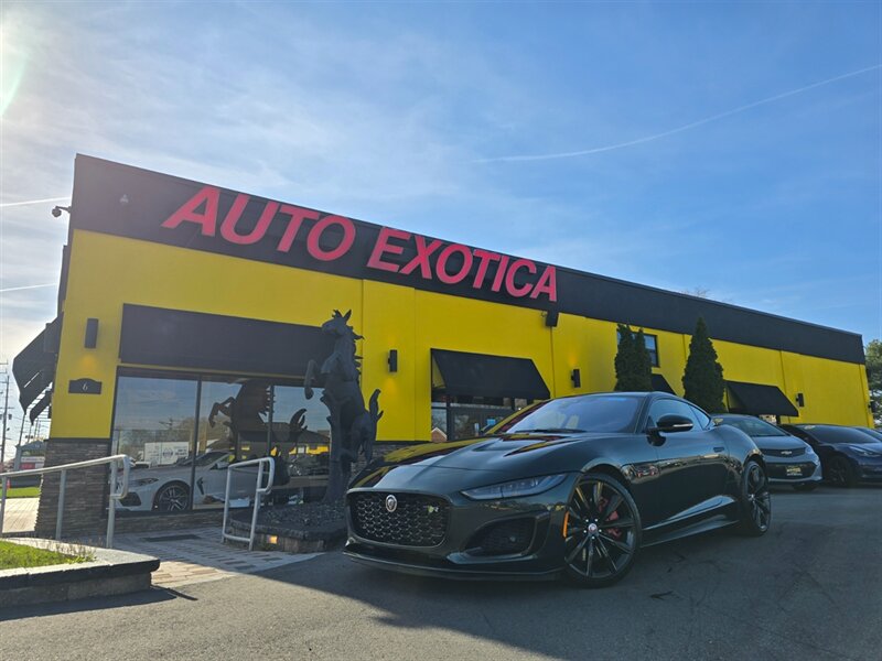 British Racing Green Metallic 2021 Jaguar F-TYPE R Coupe AWD Coupe All-Wheel Drive 8-Speed Automatic