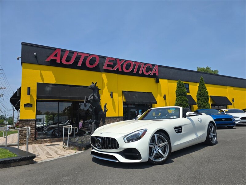 designo Diamond White Metallic 2018 Mercedes-Benz AMG GT Convertible Rear-Wheel Drive 7-Speed Automatic