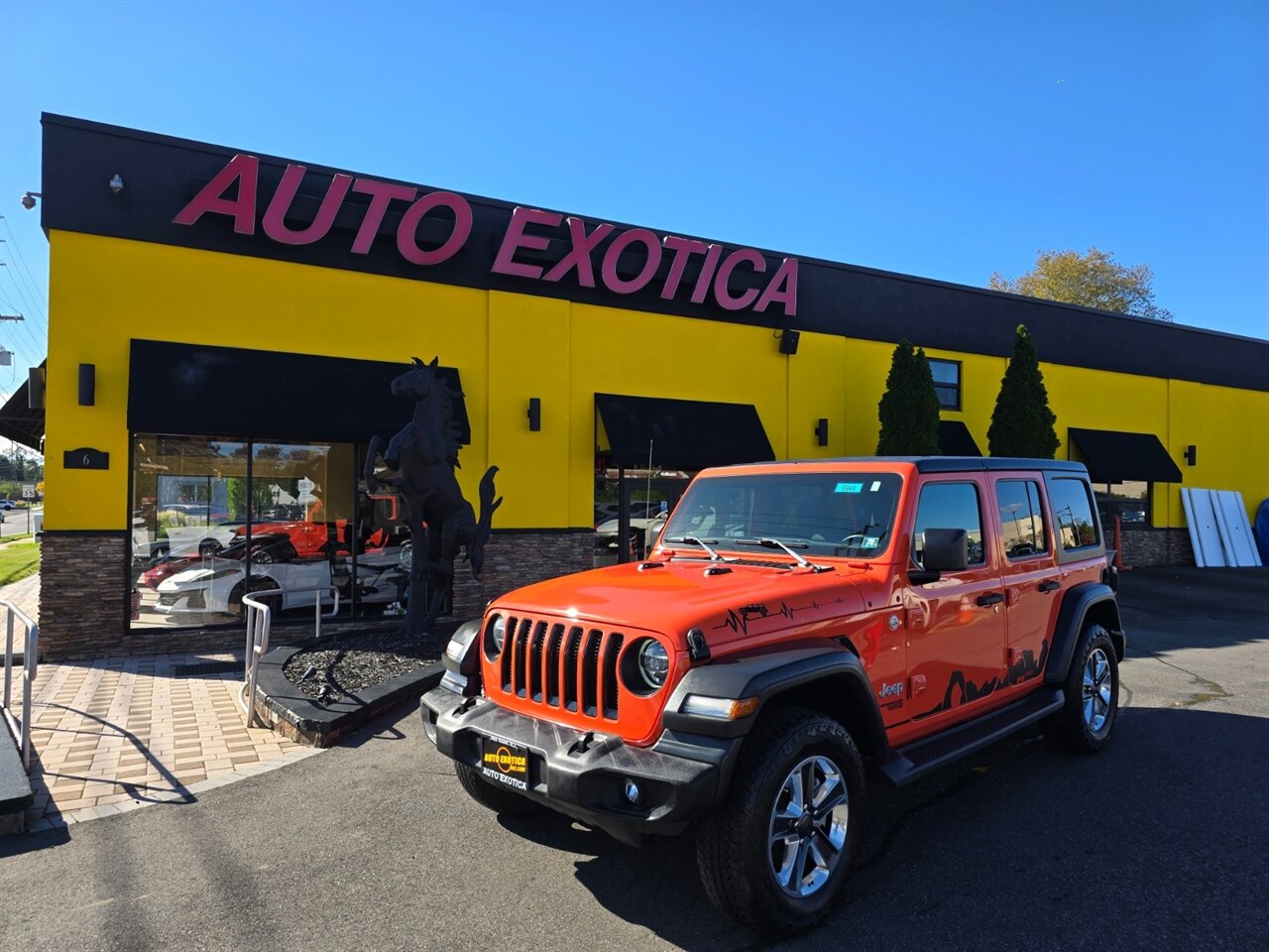 2020 Jeep Wrangler Unlimited Sport S   - Photo 1 - Red Bank, NJ 07701