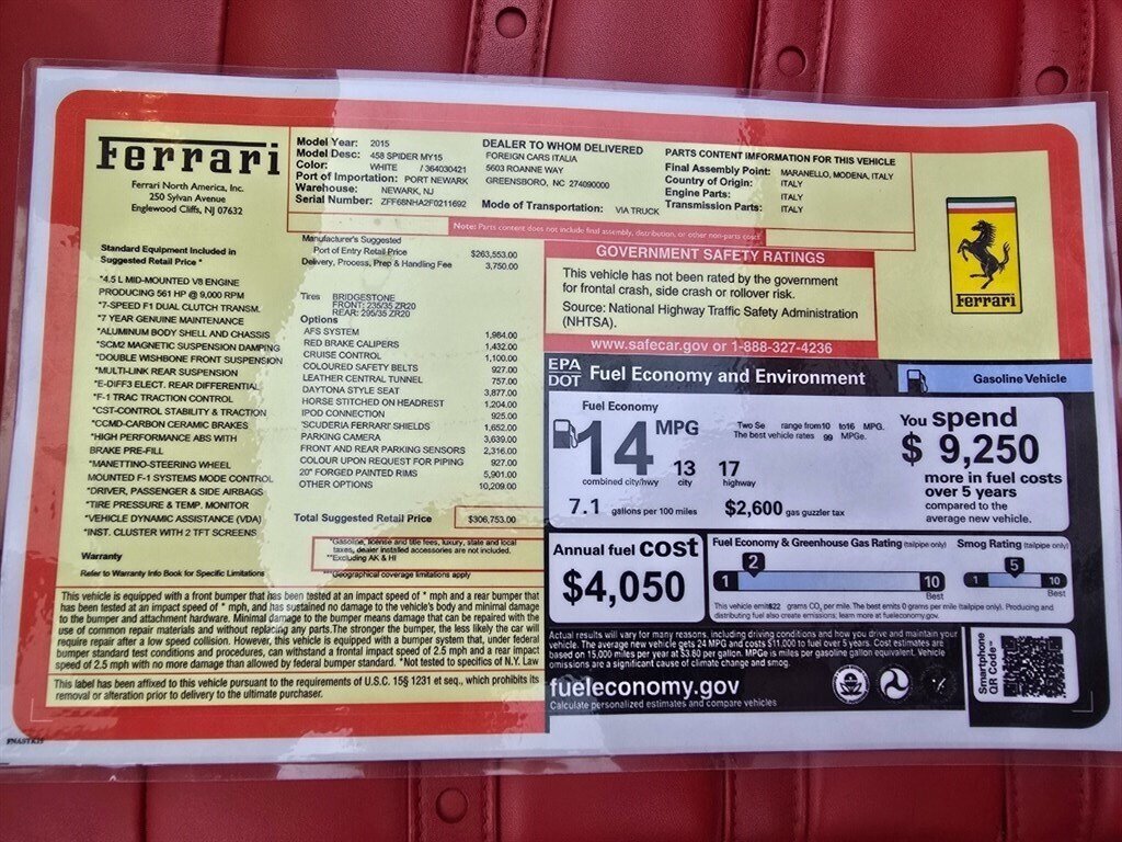 2015 Ferrari 458 Spider - Photo 52 - Red Bank, NJ 07701