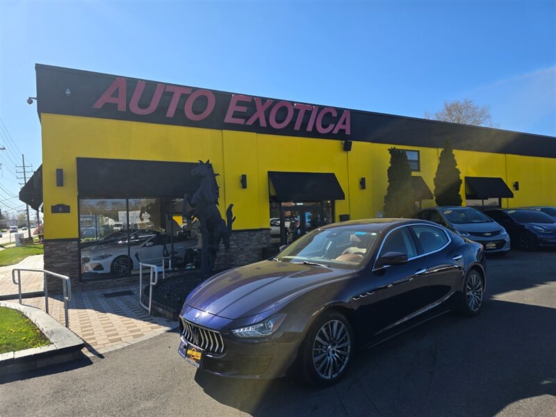 Blu Passione Mica 2021 Maserati Ghibli SQ4 AWD Sedan All-Wheel Drive Automatic