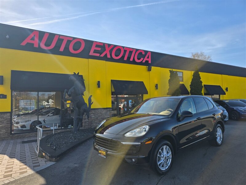 Black 2016 Porsche Cayenne AWD SUV / Crossover All-Wheel Drive Automatic