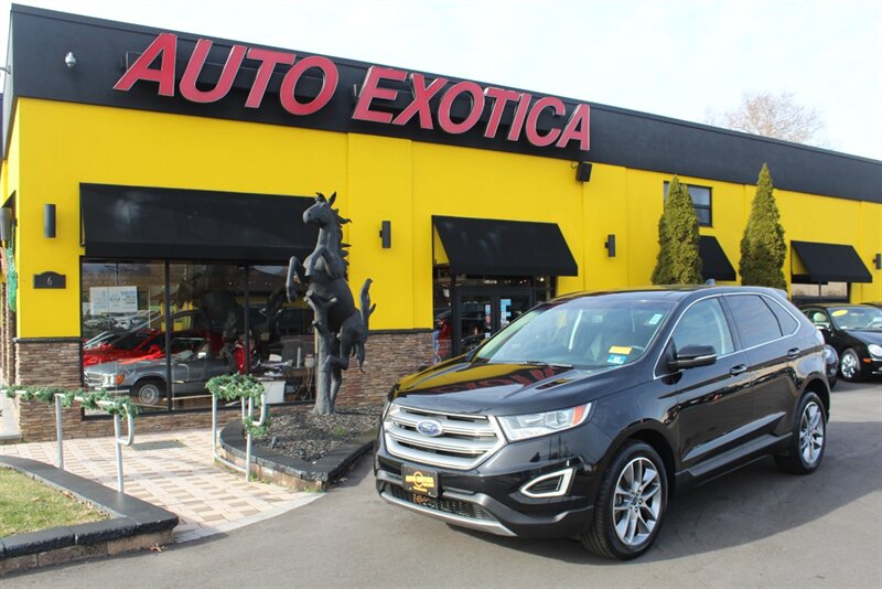 Shadow Black 2017 Ford Edge SUV / Crossover All-Wheel Drive 6-Speed Automatic
