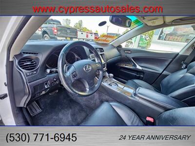2010 Lexus IS 250  Sedan w/Moonroof   - Photo 18 - Auburn, CA 95603