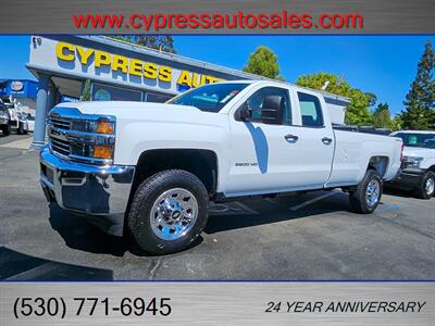 2017 Chevrolet Silverado 3500HD LONG BED 4X4 LOW MILES   - Photo 1 - Auburn, CA 95603
