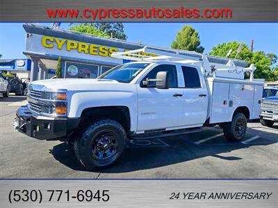 2015 Chevrolet Silverado 3500HD DIESEL 4X4 UTILITY BED - Photo 1 - Auburn, CA 95603