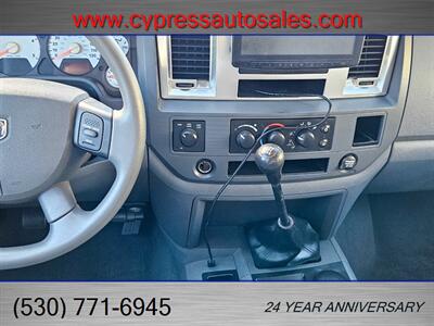 2007 Dodge Ram 2500 MEGA 5.9L CUMMINS DIESEL 6SPEED MANUAL 4X4   - Photo 18 - Auburn, CA 95603