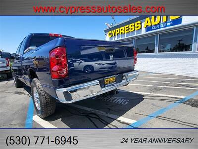 2007 Dodge Ram 2500 5.9L CUMMINS DIESEL QUAD CAB SLT   - Photo 4 - Auburn, CA 95603
