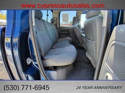 2007 Dodge Ram 2500 5.9L CUMMINS DIESEL QUAD CAB SLT   - Photo 12 - Auburn, CA 95603