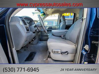2007 Dodge Ram 2500 5.9L CUMMINS DIESEL QUAD CAB SLT   - Photo 9 - Auburn, CA 95603