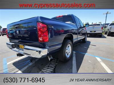 2007 Dodge Ram 2500 5.9L CUMMINS DIESEL QUAD CAB SLT   - Photo 5 - Auburn, CA 95603