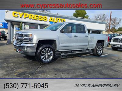 2018 Chevrolet Silverado 1500 LTZ 4X4 LIKE NEW   - Photo 1 - Auburn, CA 95603