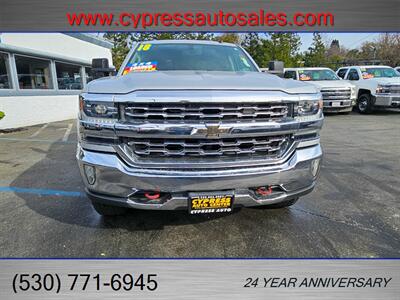 2018 Chevrolet Silverado 1500 LTZ 4X4 LIKE NEW   - Photo 10 - Auburn, CA 95603