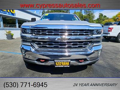 2018 Chevrolet Silverado 1500 LTZ 4X4 LIKE NEW   - Photo 10 - Auburn, CA 95603