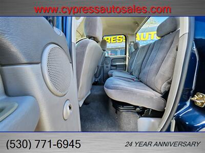 2005 Dodge Ram 2500 SLT 5.9L CUMMINS DIESEL 4X4 - Photo 13 - Auburn, CA 95603