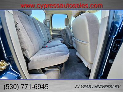 2005 Dodge Ram 2500 SLT 5.9L CUMMINS DIESEL 4X4 - Photo 15 - Auburn, CA 95603
