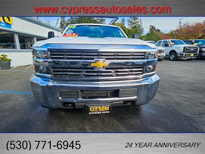 2015 Chevrolet Silverado 3500 CREW CAB 4X4 WITH RACK   - Photo 10 - Auburn, CA 95603