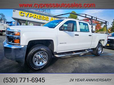 2015 Chevrolet Silverado 3500 CREW CAB 4X4 WITH RACK   - Photo 1 - Auburn, CA 95603