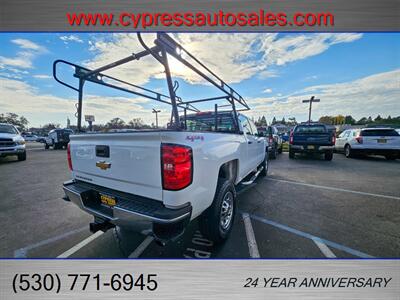 2015 Chevrolet Silverado 3500 CREW CAB 4X4 WITH RACK   - Photo 7 - Auburn, CA 95603