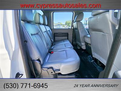 2015 Ford F-350 Super Duty DIESEL CREW CAB 4X4 UTILITY BED   - Photo 32 - Auburn, CA 95603