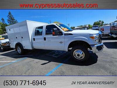 2015 Ford F-350 Super Duty DIESEL CREW CAB 4X4 UTILITY BED   - Photo 8 - Auburn, CA 95603