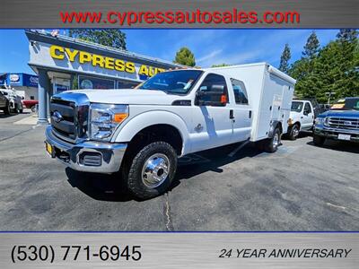 2015 Ford F-350 Super Duty DIESEL CREW CAB 4X4 UTILITY BED   - Photo 1 - Auburn, CA 95603