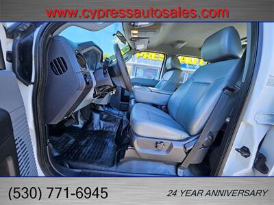2015 Ford F-350 Super Duty DIESEL CREW CAB 4X4 UTILITY BED   - Photo 31 - Auburn, CA 95603