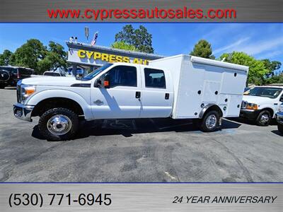 2015 Ford F-350 Super Duty DIESEL CREW CAB 4X4 UTILITY BED   - Photo 2 - Auburn, CA 95603