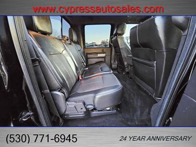 2016 Ford F-350 Super Duty 6.7L Diesel Lariat Crew Cab Dually 4x4   - Photo 17 - Auburn, CA 95603