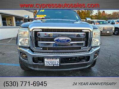 2016 Ford F-350 Super Duty 6.7L Diesel Lariat Crew Cab Dually 4x4   - Photo 13 - Auburn, CA 95603