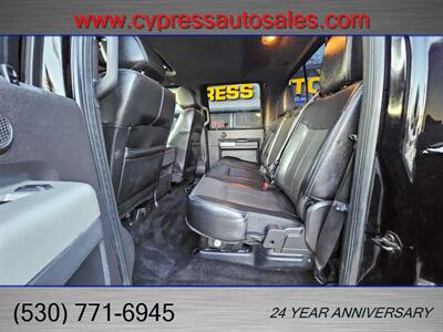 2016 Ford F-350 Super Duty 6.7L Diesel Lariat Crew Cab Dually 4x4   - Photo 15 - Auburn, CA 95603