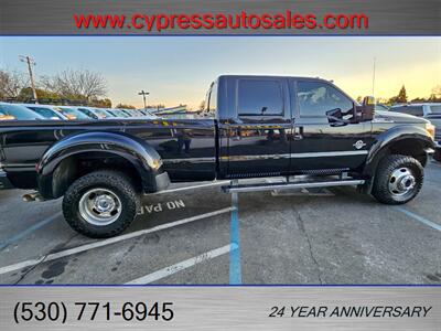 2016 Ford F-350 Super Duty 6.7L Diesel Lariat Crew Cab Dually 4x4   - Photo 11 - Auburn, CA 95603