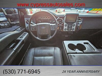 2016 Ford F-350 Super Duty 6.7L Diesel Lariat Crew Cab Dually 4x4   - Photo 19 - Auburn, CA 95603