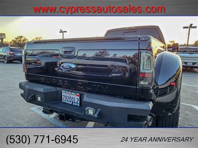 2016 Ford F-350 Super Duty 6.7L Diesel Lariat Crew Cab Dually 4x4   - Photo 4 - Auburn, CA 95603