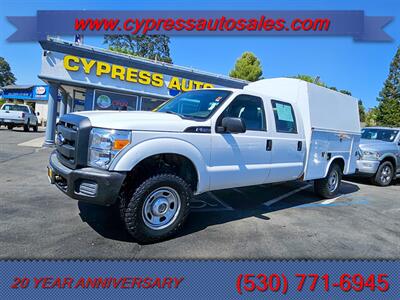 2012 Ford F-350 CREW CAB 4X4 UTILITY BED   - Photo 1 - Auburn, CA 95603