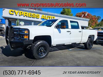 2015 Chevrolet Silverado 3500HD CREW CAB 4X4 DIESEL   - Photo 1 - Auburn, CA 95603