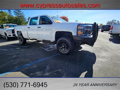 2015 Chevrolet Silverado 3500HD CREW CAB 4X4 DIESEL   - Photo 10 - Auburn, CA 95603