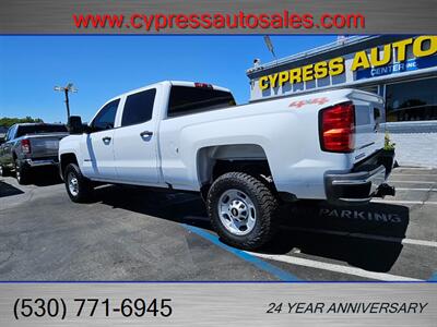 2018 Chevrolet Silverado 2500 CREW CAB 4x4 SHORT BED   - Photo 3 - Auburn, CA 95603