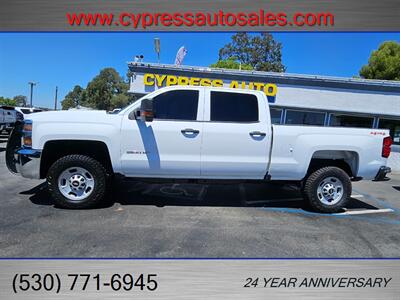 2018 Chevrolet Silverado 2500 CREW CAB 4x4 SHORT BED   - Photo 2 - Auburn, CA 95603