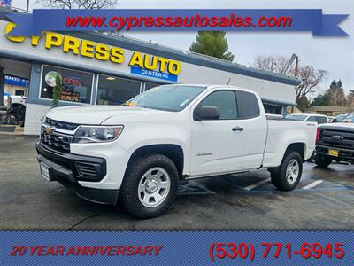 2021 Chevrolet Colorado 4x4 Extra Cab One Owner   - Photo 1 - Auburn, CA 95603