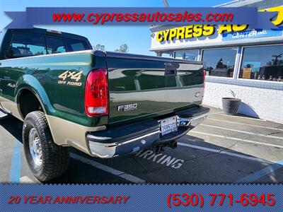 2000 Ford F-350 7.3L Powerstroke Diesel Lariat Crew Cab 4x4 LB   - Photo 4 - Auburn, CA 95603